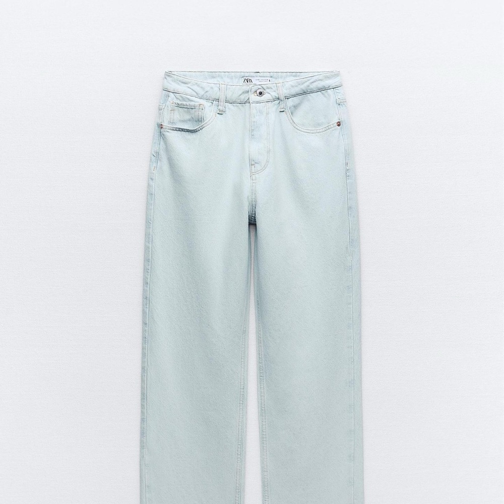 Zara Sky Blue Denim Jeans